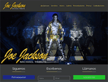 Tablet Screenshot of joejackson.com.mx